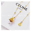 CELINE NECKLACE VIP สร้อยคอพร้อมจี้ดีไซน์สุดหรูคลาสสิคหายากชวนสะสมไอเท็มแบบนี้นานๆจะหลุดมาให้ช้อปจะซื้อใช้เองหรือมอบเป็นของขวัญก็เลิศหรูดูดี สินค้ามาพร้อม Original Package ถุงผ้ากำมะหยี่แบรนด์ กล่องและถุงกระดาษแบรนด์ Dutyfree ห้ามพลาดค่ะ!