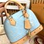 LV Alma BB Monogram Vernis Leather New Remix Colorful Chic and Yellow | Sky | Neon Pink กระเป๋าสะพายสีพาสเทล เกรดออริ สลับแท้ 1:1 ใช้งานต่างประเทศได้ ภาพถ่ายจากงานขายจริง