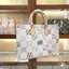 LV OnTheGo / LV Tote Bag กระเป๋าทรงโท้ท โทนสีมีเสน่ห์ที่ผสมผสานเฉดสีพาสเทล เกรดออริ 1:1 ใช้งานต่างประเทศได้