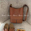 พร้อมส่งความสวย! Super Rare! ห้ามพลาด! LOEWE HOBO LEATHER SHOULDER BAG VIP GIFT WITH PURCHASE (GWP) กระเป๋าหนังแท้พรีเมี่ยมกิ๊ฟ Limited Edition จาก LOEWE PERFUME DUTYFREE รุ่น Rare items วัสดุหนังแท้ Lambskin หนังนิ่มสวยดีไซน์หรูด้านหน้าฉลุโลโก้ Loewe Ana