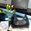 PRADA LEATHER HANDBAG กระเป๋าสะพายไหล่ดีไซน์เก๋และมาแรงมาก สาวๆติดแกลมต้องไม่พลาด สวยดูแพง หนังเงาหรูหรา