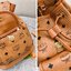 M.C.M AREN VISETOS BACKPACK / M.C.M Aren Drawstring Backpack in Visetos กระเป๋าเป้ทรงบัคเกตที่ทันสมัยคลาสสิคสวยมากๆ หนังแคนวาสอย่างดี ลายหนังสวยอีกหนึ่งรุ่นที่สาวๆควรมีติดตัว 🧡เกรดท็อปออริ เทียบแท้ 1:1 เกรดดีสุด ใช้งานต่างประเทศได้