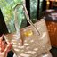 Coach Mini City Tote Bag In Straw And Smooth Leather 9" ((CS616)) กระเป๋าทรงโท้ทงานทอน้ำหนักเบา จุของได้เยอะ เกรดท็อปออริ เกรดดีสุด สลับแท้ 1:1 ใช้ต่างประเทศได้