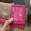 COACH F53763 TRIFOLD WALLET IN SIGNATURE กลับมาแล้วจ้า!! รุ่นขายดี!! 💓 ดีไซน์ใหม่ กระเป๋าสตางค์ใบยาว แถมที่ห้อยใส่บัตรแยกให้ (ถอดออกได้) น่ารักมากๆ ใช้งานง่าย เปิด-ปิดด้วยกระดุม ภายในใส่ธนบัตร ใส่บัตรได้เยอะ ใส่มือถือได้ไปอีก!! จุใจสุดๆ บอกเลยว่าใ