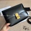 CELINE Medium Classic bag in box calfskin Black เกรดออริจินอล กระเป๋าสะพายแบรนด์เนมซีลีนหนังแท้สีน้ำตาล สีดำ อะไหล่ทองหรู งานหนังเรียบ สวยหรู ด้านในเปิดด้วยบีบอะไหล่ทอง ภายในแบ่งเป็น2ช่องและช่องซิปอีก1ช่อง จุของได้กำลังดี ใส่โทรศัพท์ กระเป๋าสตางค์ใบสั้น ข