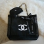 SET คู่สุดคุ้มมม ---- ซื้อ1ได้ถึง2 !!! ---- Chanel Shopping Ribbin bag With Chain With + Cosmetic Pouch กระเป๋าสะพายใบใหญ่ทรง Shopping พร้อมกระเป๋าใส่เครื่องสำอางค์ ใบเล็ก จากงานพรีเมี่ยมกิ้ฟของแท้นำเข้าจาก Chanel Perfume Counter ใบใหญ่วัสดุ Nylon โปร่ง *