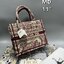 DIOR Small Book Tote Bag Toile de Jouy กระเป๋าทรงโท้ทปักลวดลายเป็นเอกลักษณ์ สะท้อนความงามตามแบบฉบับแบรนด์ หรูหราลงตัว งานผ้าฝ้ายปักทอขึ้นรูปสวยงาม