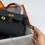 VIP หนังแท้ 】HERMES KELLY 20 MINI SELLIER GOLD EPSOM GOLD HARDWARE