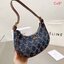CELINE Ava handbag Blue in Denim / Celine Denim Ava Monogram Bag / Celine Paris Macadam shoulder bag กระเป๋าคล้องไหล่ซีลีนรุ่นใหม่ ตัวกระเป๋าทำจากผ้ายีนส์(ผ้าฝ้ายคุณภาพดี) ใช้งานทน สายสะพายหนัง ด้านในกว้างขวางใส่ของได้เยอะ ทรงนี้นิยมสุดๆ งานสวยมากกกก ก.ล้