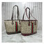 ORI หนังแท้ | Gucci Ophidia medium tote bag GG Monogram Double G / Gucci Tote Bag กระเป๋าสะพายทรงโท้ทใบใหญ่ ภายในโล่งกว้างจุของได้เยอะ