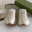 GUCCI RHYTON GLITTER GUCCI LEATHER SNEAKER
