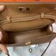 ORI หนังแท้ | Hermes Mini Kelly Pochette 20cm จิ๋วแต่แจ๋ว ราคาพุ่งยิ่งกว่าทอง กระเป๋าสะพายที่สุดแห่งหรูหราลัคชู นิยามของความสง่างามเหนือกาลเวลา