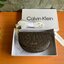 ของแท้ 💯% Calvin Klein Monogram Crossbody Bag กระเป๋าสะพายทรงครอสบอดี้ กระเป๋าคลัทช์ ทรงครึ่งวงกลม ขนาดน่ารัก ลายโมโนแกรมรอบใบ