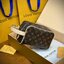 LV Trousse Toilette Locker Dopp Kit / LV Clutch Bag 22cm กระเป๋าถือทรงพอชหรือคลัช แบบคลาสสิกสวยงามเป็นเอกลักษณ์ มีหูหิ้วพกพาสะดวก เกรดออริ