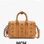 M.C.M SMALL E/W SOFT BERLIN CROSSBODY IN VISETOS ไอเท็มใหม่ในดีไซน์ทรงกระเป๋าเดินทางแบบคลาสสิค ย่อส่วนมาให้ใช้งานได้แบบสบายๆ พกพาสะดวก แมทช์ได้ทุกสไตล์ ใช้ได้แบบ unisex ใช้งานง่ายด้วยหูจับในตัว และซิปหลัก อะไหล่สีดำดูมีมิติตัดกับสีน้ำตาลคอนยัคได้เป็นอย่าง