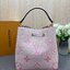 ORI หนังแท้ | LV NeoNoe MM Bucket bag Monogram Flower กระเป๋าสะพายทรงบัคเก็ต ลาย Monogram Flower โดดเด่นเพิ่มสไตล์ มีเสน่ห์ชวนหลงใหล