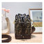 FENDI MINI BUCKET BAG / Fendi Mon Tresor Mini Brown Bag กระเป๋าสะพายทรงขนมจีบยอดฮิต ไซส์มินิ ที่น่ารักน่าใช้มาก ดีไซน์สวยอยู่ทรง วัสดุผ้าแคนวาสสลับหนังแท้ ดีเทลห่วงคล้องอะไหล่สวยหรู มาพร้อมสายสั้นคบ้องแขน และสายครอสบอดี้สำหรับสะพายข้าง สลับใช้ได้ไม่จำเจ ภ