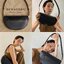 BURBERRY FRAGRANCES HALFMOON BAG VIP GIFT WITH PURCHASE (GWP) กระเป๋าสะพายพรีเมี่ยมกิ๊ฟ Limited Edition รุ่นใหม่จากน้ำหอม BURBERRY DUTY FREE วัสดุหนังแท้ CalfSkin ดีไซน์สวยหรูอยู่ทรงมีโลโก้แบรนด์และช่องซิปด้านหน้า ด้านหลังมีช่องใส่ของ เปิดปิดด้วยฝาปิดแม่เ