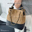 ORI หนังแท้ | CHANEL Shopping Bag 25A Suede Bag กระเป๋าช้อปปิ้งทรงโท้ท ดีไซน์ใหม่ทรงยาว หนังกลับสีทูโทน ในคอล Métiers D'art 2024/25