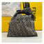 FENDI Shopper Brown FF jacquard bag กระเป๋าทรงช็อปเปอร์ลายโมโนแกรม 🧡 เกรดออริจินอล 1:1 สลับแท้ ใช้งานต่างประเทศได้