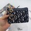 DIOR WALLET COIN PURSE กระเป๋าใส่เหรียญใส่การ์ดซิปอะไหล่ทอง งานปั้มแบรนด์ พร้อมส่งที่ไทย ภาพสินค้าถ่ายจากงานขายจริง ใช้งานต่างประเทศได้