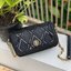 ของแท้ 💯% 】Tory Burch Shoulder Bag Robinson Patchwork Mini Chain กระเป๋าสะพายทรงครอสบอดี้ ที่ดูเรียบง่ายแต่ยังคงเสน่ห์ความเป็นTory ด้วยโลโก้ที่เป็นซิกเนเจอร์
