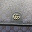 ORI หนังแท้ | GUCCI Ophidia medium messenger bag Navy Blue กระเป๋าสะพายทรงแมสเซ็นเจอร์ Canvas GG Supreme เนื้อผ้าที่เหมาะสำหรับไลน์แอคเซสเซอรี่สำหรับผู้ชาย โดยการเพิ่มกลิ่นอายความโมเดิร์นให้กับดีไซน์ของแบรนด์อันเป็นเอกลักษณ์