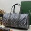 ORI หนังแท้ | Goyard Barrel 40 Sports Bag กระเป๋าสะพายทรง Keepall ใบใหญ่ ดีไซน์สปอร์ต ภายในโล่งกว้าง จุของได้เยอะ มีหูจับด้านบน เพิ่มฟังชั่นหูหิ้วด้านข้าง สะดวกใช้งาน