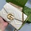 GUCCI GG Marmont Chain Wallet Matelasse Mini Soft Leather / GUCCI WOC เกรดออรินอล งานหนังสวยมากค่ะ ละมุนที่สุด ใส่บัตร ใส่แบงค์ได้ รับรองว่าจะเป็นกระเป๋าที่จะหยิบใช้งานได้บ่อยๆ รับประกันความสวยปังค่าาา