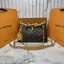 LV CarryAll BB bag Monogram Canvas กระเป๋าสะพายแครี่ออล ไซส์ใหม่ ดีไซส์ใหม่สุดไอคอนิกปรับโฉมใหม่ประจำฤดูกาลในดีไซน์สุดชิค ตกแต่งสายโซ่สีทองงดงาม