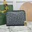 ORI หนังแท้ | Goyard Jouvence MM Toiletry Bag / Goyard Clutch bag กระเป๋าทรงคลัชกะทัดรัด เหมาะสำหรับการเก็บของในแนวตั้งและป้องกันการหกหรือรั่วไหล แคนวาสทำความสะอาดง่าย