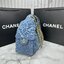 ORI หนังแท้ | 25cm CHANEL 25 Small Handbag Spring-Summer 2025 กระเป๋าสะพายรุ่นใหม่สุดฮอตแห่งปี หนังแท้ลายเกรน ที่สุดแห่งความไอคอนิก มาพร้อมใบเล็ก อะไหล่สีทองสวยหรู