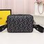 FENDI Ff-Print Coated-Canvas And Leather Cross-Body Bag เกรดออริจินอล FENDI Messenger Bag กระเป๋าสะพายข้าง ให้หนุ่มๆได้ตัวตึงกันไปเลยจ้า กับกระเป๋าสะพายทรงแมสเซ็นเจอร์ รุ่นหายาก ดีไซน์เรียบหรู สะดวกใช้ที่สุด ภายในโล่งกว้าง สายสะพายถอดได้ ปรับใช้ตามสะดวก ใ