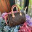 LV Nano Speedy Monogram / LV Bag เกรดออริพร้อมส่ง กระเป๋าสะพายข้างไซส์มินิ วัสดุหนังแคนวาส