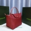Longchamp Size S สินค้าใหม่ ของแท้!! เป็นล็อตผลิตเกินออเดอร์จากโรงงาน มาพร้อมการ์ด/ถุงผ้าแบรนด์/ถุงกระดาษแบรนด์ Size S: 25 x H. 23 x 16 cm. Color: Wine 609
