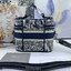 18cm Small DiorTravel Vanity Case กระเป๋าใส่เครื่องสำอาง มาพร้อมกับลวดลาย Oblique ปักอย่างประณีตและประดับด้วยสัญลักษณ์ Christian Dior Paris มาพร้อมสายสะพายและหูจับในตัว ปรับเปลี่ยนใช้งานได้ตามสไตล์