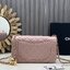 ORI หนังแท้ | Chanel Classic Flap Bag กระเป๋าสะพายรุ่นคลาสสิก สายประดับบอลโลโก้สวยหรูอะไหล่สีทองสวยงาม