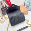 YSL College Medium in quilted leather Bag กระเป๋าสะพายไหล่ ดีไซน์ทรงสวยหรู ดูแพง วัสดุหนังลายคาร์เวีย เปิด-ปิดด้วยกระดุมแม่เหล็ก ภายในโล่งกว้าง แบ่งสัดส่วนไว้อย่างดี มาพร้อมหูจับในตัว