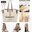 BURBERRY FRAGRANCES TOTE BAG WITH CLUTCH VIP / BURBERRY LARGE LONDON TOTE BAG