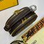 หนังแท้ FENDI CROSSBODY BAG / fendi circle bag / Fendi Round Monogram Crossbody Bag กระเป๋าสะพายทรงกลมสวยเด่น มีดีเทลเพิ่มความหรู ด้วยสีของอะไหล่ วัสดุหนังแคนวาสสลับหนังแท้ ภายในโล่งกว้าง มีช่องซิปแยกให้อีก ใช้งานง่าย พร้อมสายสะพาย 2 เส้น สายสะพายครอสปรับ