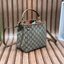 ORI หนังแท้ | GUCCI GG Emblem medium bucket bag กระเป๋าถือ/สะพายทรงบัคเก็ต ขนาดกลางใบใหญ่ จุของได้เยอะ ดีไซน์คลาสสิคคงความเอกลักษณ์