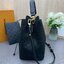 ORI หนังแท้ | LV NeoNoe MM Bucket bag Monogram Flower กระเป๋าสะพายทรงบัคเก็ต ลาย Monogram Flower โดดเด่นเพิ่มสไตล์ มีเสน่ห์ชวนหลงใหล