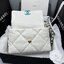 CHANEL 19 HANDBAG กระเป๋าสะพายดีไซส์คลาสสิคหนังแท้นิ่มเงาสวย เกรดออริ ท็อป สลับแท้ 1:1 เกรดดีสุด ผ่านทุก ตม ใช้งานต่างประเทศได้