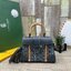 10 สี ORI หนังแท้ | GOYARD Saïgon Souple Mini Bag 20cm กระเป๋าถือ/สะพายดีไซน์หูจับไม้เป็นเอกลักษณ์ที่สวยหรูหราสง่างาม