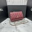 ORI หนังแท้ | CHANEL Woc Wallet on Chain 18cm กระเป๋าสะพายทรงวอคดีไซน์แบ่งช่องด้านในเป็นกระเป๋าสตางค์ รุ่นยอดนิยม หรูหราระดับตำนาน สวยงามเหนือกาลเวลา