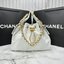 ORI หนังแท้ | 25cm CHANEL 25 Small Handbag Spring-Summer 2025 กระเป๋าสะพายรุ่นใหม่สุดฮอตแห่งปี หนังแท้ลายเกรน ที่สุดแห่งความไอคอนิก มาพร้อมใบเล็ก อะไหล่สีทองสวยหรู