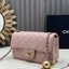 ORI หนังแท้ | Chanel Classic Flap Bag กระเป๋าสะพายรุ่นคลาสสิก สายประดับบอลโลโก้สวยหรูอะไหล่สีทองสวยงาม