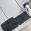 LV Trio Messenger Monogram Eclipse / Damier Graphite Canvas กระเป๋าแมสเซนเจอร์รุ่นทรีโอ กระเป๋าสะพายที่ท่านชายควรมีมาก เป็นใบที่ทรงเอกลักษณ์ของความหรู ไฮคลาสอย่างลงตัว เกรดท็อป ออริ เทียบแท้ 1:1