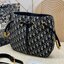 Medium DIOR Nolita Bag Blue Dior Oblique Jacquard รุ่นใหม่ กระเป๋าสะพายทรงโท้ท สวยเรียบหรู ถือได้ สะพายยาวได้ เกรดออริ 1:1