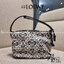 LOEWE SMALL CUBI BAG คอลเลคชั่นยอดฮิต กับสีใหม่ล่าสุด กระเป๋าทรงพอช ใบกำลังสวย ดีไซน์ดีเทลน่ารัก ด้วยลวดลายปักบนผืนผ้าคอตตอน มาพร้อมสายสะพายในตัว ที่ปรับความยาวได้อีกเล็กน้อย คล้องไหล่ คล้องแขนได้แบบสบายๆ เปิด-ปิดด้วยซิป ภายในเป็นช่องโล่ง มีช่องแบ่งอีกช่อ